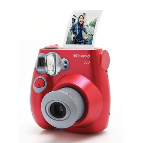 Câmera Digital Instantânea Polaroid PIC 300 - Vermelho Menor preço em Câmera Digital Instantânea Polaroid PIC 300 - Vermelho