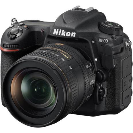 Camera digital nikon d500 com lente 16-80mm Menor preço em Camera digital nikon d500 com lente 16-80mm