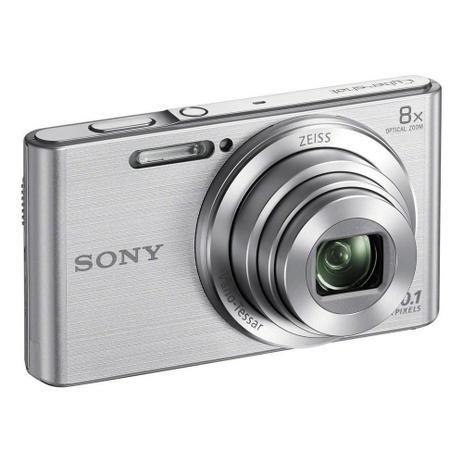 Câmera Digital Sony Cybershot DSC-W830 Prata 20.1MP Zoom Óptico 8X Vídeo HD Menor preço em Câmera Digital Sony Cybershot DSC-W830 Prata 20.1MP Zoom Óptico 8X Vídeo HD