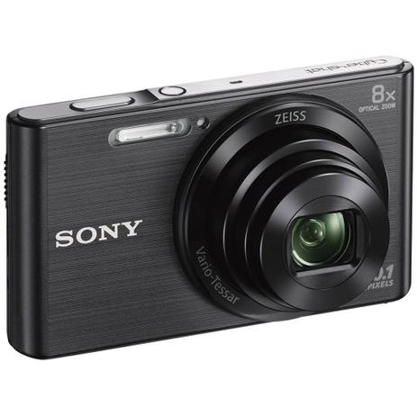Câmera Digital Sony Cybershot DSC-W830 Preta 20.1MP Zoom Óptico 8X Vídeo HD Menor preço em Câmera Digital Sony Cybershot DSC-W830 Preta 20.1MP Zoom Óptico 8X Vídeo HD