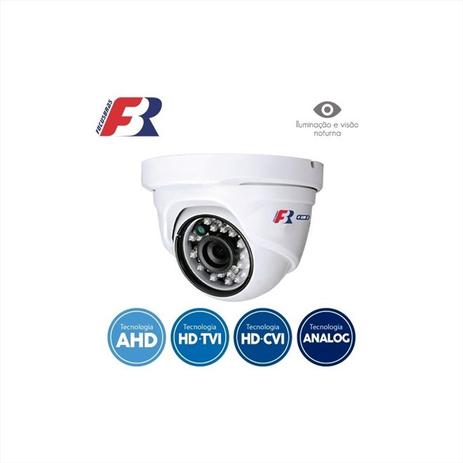 Menor preço em Câmera Dome Focusbras FS-PDF1M 4 em 1 - Plast IR até 25m 1.0MP  720P  2.8MM