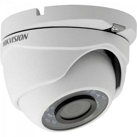 Menor preço em Camera Dome HDTVI 2,8mm 20M 2MP 1080P IP66 Plastico DS-2CE56D0T-IRP Branca HIKVISION - 571