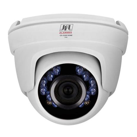 Câmera Dome Infra JFL Full HD 1080P HD-TVI 2 MP CD-3320F - Jfl alarmes Menor preço em Câmera Dome Infra JFL Full HD 1080P HD-TVI 2 MP CD-3320F - Jfl alarmes
