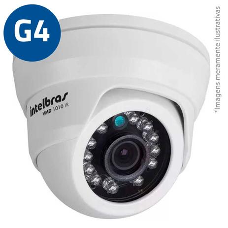 Câmera Dome Infravermelho Híbrida Intelbras VMD 1120 IR G4 - AHD HD 720p e Analógica 900 Linhas lente de 2.6 mm Menor preço em Câmera Dome Infravermelho Híbrida Intelbras VMD 1120 IR G4 - AHD HD 720p e Analógica 900 Linhas lente de 2.6 mm