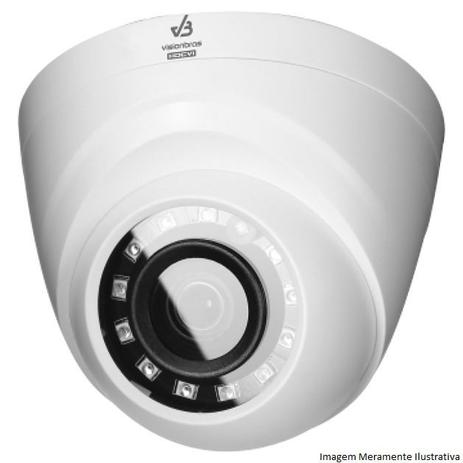 Camera Dome Infravermelho Ultra HD VisionBras 720p HD 2,8MM 1.0MP 20M HDCVI, HDTVI, AHD, ANALOGICO Menor preço em Camera Dome Infravermelho Ultra HD VisionBras 720p HD 2,8MM 1.0MP 20M HDCVI, HDTVI, AHD, ANALOGICO