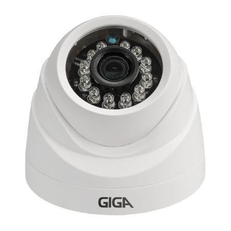 Camera Dome Plastico 10 LEDS AHD 720P 20M Lente 3.2MM GS0011 - Giga Menor preço em Camera Dome Plastico 10 LEDS AHD 720P 20M Lente 3.2MM GS0011 - Giga