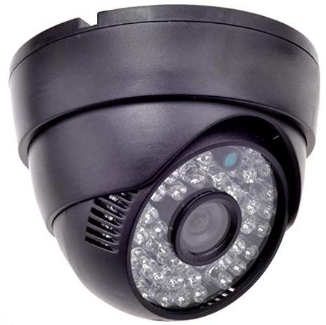 Câmera Dome Segurança Infra Analógica 1.200 Linhas 48l eds C/Fonte - Playshop eletrônicos Menor preço em Câmera Dome Segurança Infra Analógica 1.200 Linhas 48l eds C/Fonte - Playshop eletrônicos