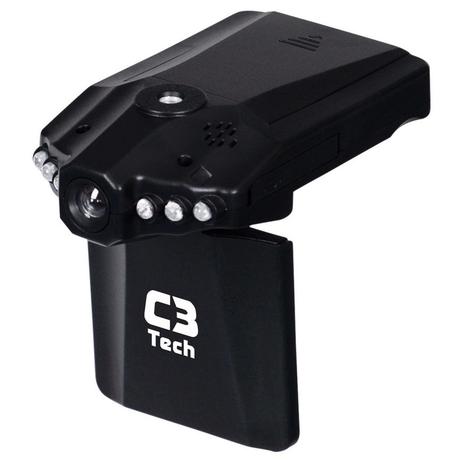 Câmera e Filmadora Veicular HD LCD 2,4” 1280x720 USB CV303BK C3Tech Menor preço em Câmera e Filmadora Veicular HD LCD 2,4” 1280x720 USB CV303BK C3Tech