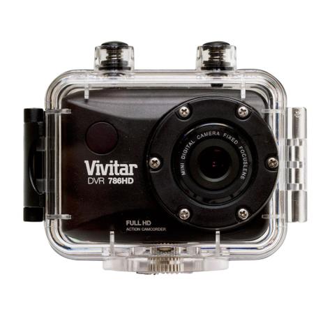 Câmera Filmadora de Ação Full HD Vivitar Preta, com Caixa Estanque e Acessórios - DVR786HD Menor preço em Câmera Filmadora de Ação Full HD Vivitar Preta, com Caixa Estanque e Acessórios - DVR786HD