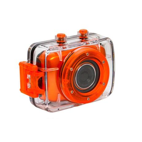 Camera Filmadora HD Vivitar Dvr783Hd A Prova Dagua Laranja é boa?