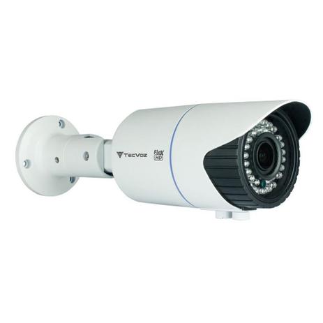 Câmera Flex HD 4 em 1 Infra Red Bullet 2.8-12mm IR 40m CCB-10V Tecvoz Menor preço em Câmera Flex HD 4 em 1 Infra Red Bullet 2.8-12mm IR 40m CCB-10V Tecvoz