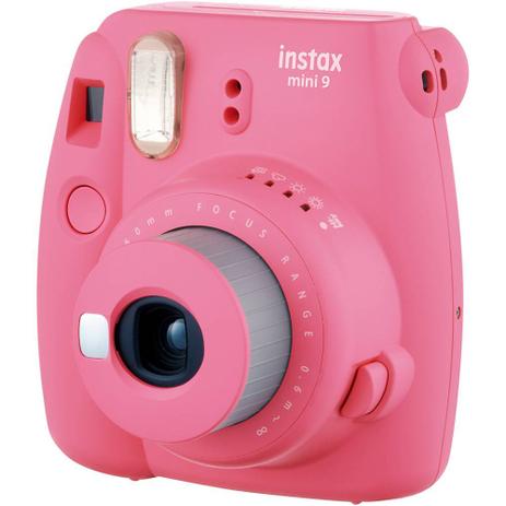 Câmera Fotográfica Instantânea Fujifilm Instax Mini 9 Rosa Flamingo Com Flash e Espelho Para Selfie é boa?
