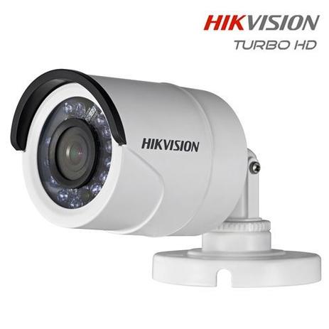 Câmera HDTVI Turbo Bullet Infravermelho Lente 3.6mm 720p Hikvision Menor preço em Câmera HDTVI Turbo Bullet Infravermelho Lente 3.6mm 720p Hikvision