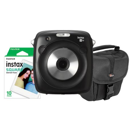 Câmera Híbrida Instantânea e Digital Fujifilm Instax Square SQ10 + Estojo + Filme - Fujifilm Menor preço em Câmera Híbrida Instantânea e Digital Fujifilm Instax Square SQ10 + Estojo + Filme - Fujifilm