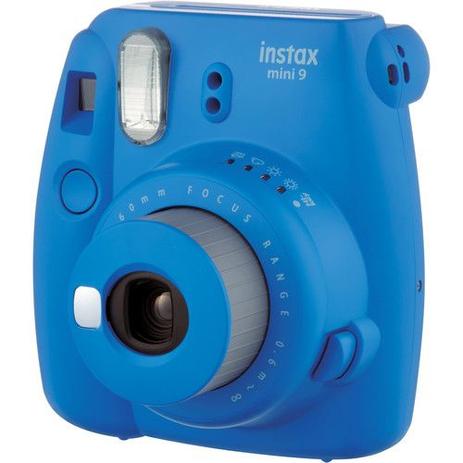 Câmera instantânea fujifilm instax mini 9 - azul cobalto - Fuji Film é boa?
