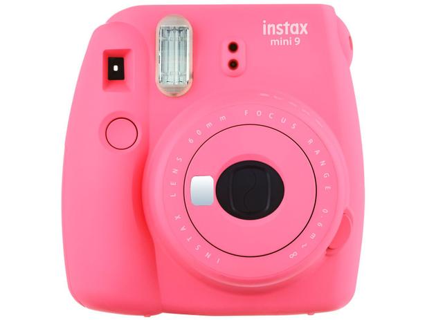 Câmera Instantânea Fujifilm Instax Mini 9 - Rosa Flamingo