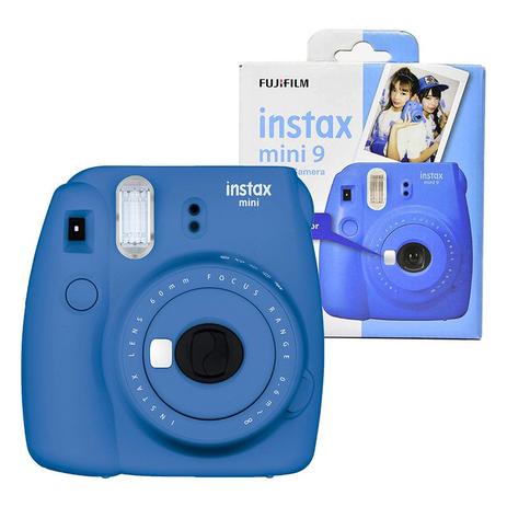 Câmera Instax Mini 9 Azul Cobalto - Fujifilm é boa?