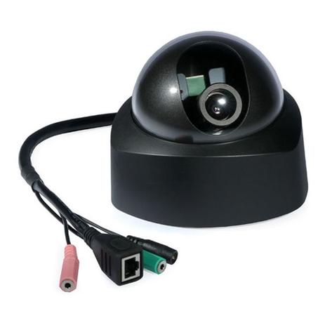Menor preço em Câmera Ip Dome Pixord PD614E 1200 Linhas Preta - Ekotec