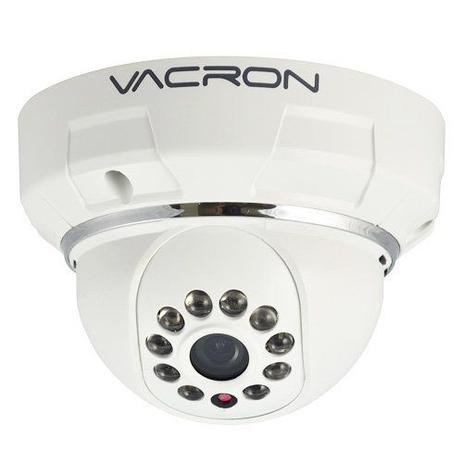 Câmera IP Dome Prossional Interna 1MP 2,8mm 1_4 720p HD Vacron VIH-DM281A Branco Menor preço em Câmera IP Dome Prossional Interna 1MP 2,8mm 1_4 720p HD Vacron VIH-DM281A Branco