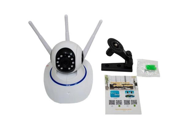 Câmera Ip Robo 360 Wifi Visão Noturna - Onvif Menor preço em Câmera Ip Robo 360 Wifi Visão Noturna - Onvif