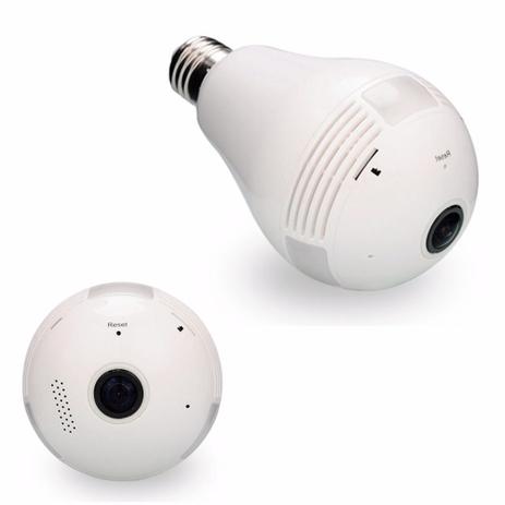 Camera Ip Seguraca Lampada Vr 360 Panoramica Espia Wifi - Vr camera é boa?