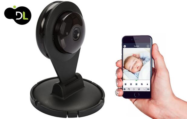 Câmera IP Wi-Fi Com Áudio e Visão Noturna Slot SD até 32gb - DL Menor preço em Câmera IP Wi-Fi Com Áudio e Visão Noturna Slot SD até 32gb - DL