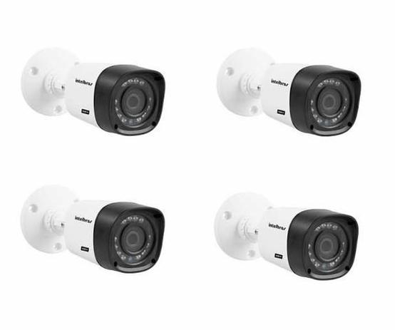 Câmera Multi-Hd Intelbras VHD 1010b - IR , Bullet Externa/ Interna, 10m de Infravermelho - Kit com 4 Câmeras Menor preço em Câmera Multi-Hd Intelbras VHD 1010b - IR , Bullet Externa/ Interna, 10m de Infravermelho - Kit com 4 Câmeras