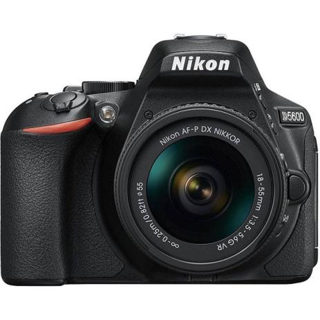 Câmera Nikon DSLR D5600 24.2MP, Lente AF-P 18-55mm VR II + Bolsa + Tripé de Mesa + Memória 64GB Clas - Qualityimport Menor preço em Câmera Nikon DSLR D5600 24.2MP, Lente AF-P 18-55mm VR II + Bolsa + Tripé de Mesa + Memória 64GB Clas - Qualityimport