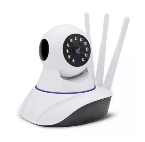 Camera Robo 3 Antenas Ip Wifi 360º 720p Sistema Yoosee/yyp2p - IP CAMERA 3 ATENAS Menor preço em Camera Robo 3 Antenas Ip Wifi 360º 720p Sistema Yoosee/yyp2p - IP CAMERA 3 ATENAS
