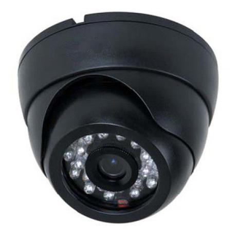 Câmera segurança dome 24 leds infravermelho 20 metros 1200 linhas - Preta - Power Menor preço em Câmera segurança dome 24 leds infravermelho 20 metros 1200 linhas - Preta - Power