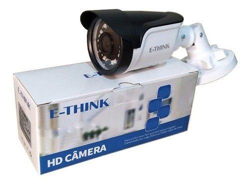 Camera Seguranca Externa ahd 1.3mp Visão Noturna Lente 2,8mm - Ethink Menor preço em Camera Seguranca Externa ahd 1.3mp Visão Noturna Lente 2,8mm - Ethink