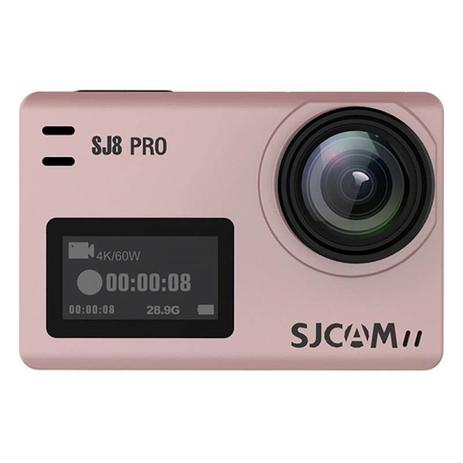 Câmera SJCAM SJ8 Pro ActionCAM 2.33'' Touch Screen 4K - Rose Gold Menor preço em Câmera SJCAM SJ8 Pro ActionCAM 2.33'' Touch Screen 4K - Rose Gold