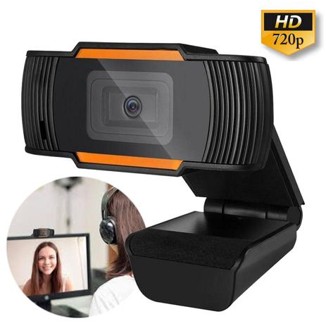 Câmera Webcam HD 720P Microfone Usb 2.0 - Brasilbr Menor preço em Câmera Webcam HD 720P Microfone Usb 2.0 - Brasilbr