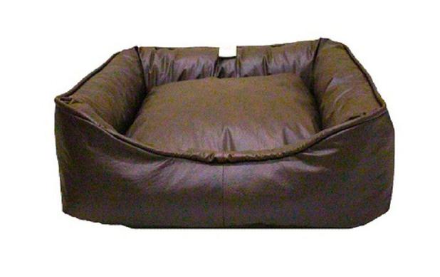 Caminha Cama Pet Dupla Face Grande 75cm Couro Marrom - Decore fácil shop Menor preço em Caminha Cama Pet Dupla Face Grande 75cm Couro Marrom - Decore fácil shop