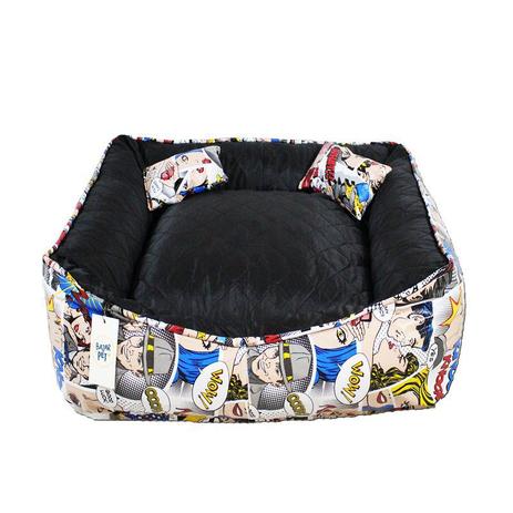 Caminha Cama Pet Dupla Face Pequno 55cm Gibi em Couro - Decore fácil shop Menor preço em Caminha Cama Pet Dupla Face Pequno 55cm Gibi em Couro - Decore fácil shop