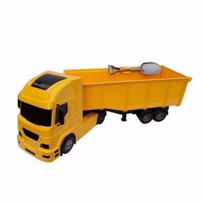 Caminhão Basculante Pollux Brinquedo Grande 52 Cm - 100119 - Silmar Menor preço em Caminhão Basculante Pollux Brinquedo Grande 52 Cm - 100119 - Silmar