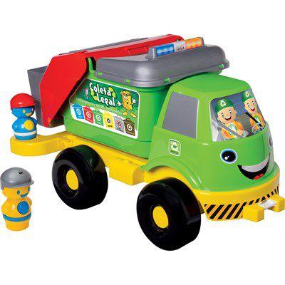 Caminhão Coleta Seletiva 518 Mercotoys Menor preço em Caminhão Coleta Seletiva 518 Mercotoys