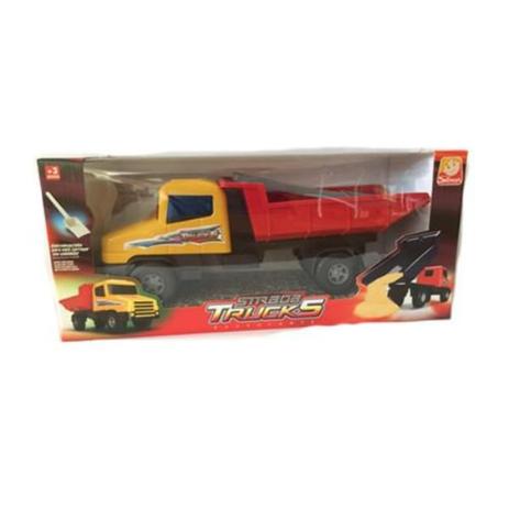 Caminhão Infantil Basculante C/ Pá - Strada Trucks - Silmar 6035 - Silmar brinquedos Menor preço em Caminhão Infantil Basculante C/ Pá - Strada Trucks - Silmar 6035 - Silmar brinquedos