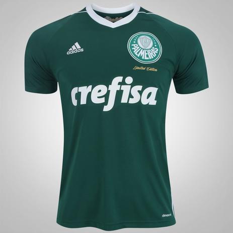 Camisa adidas Palmeiras Obsessão Edição Limitada Verde 2017 Menor preço em Camisa adidas Palmeiras Obsessão Edição Limitada Verde 2017