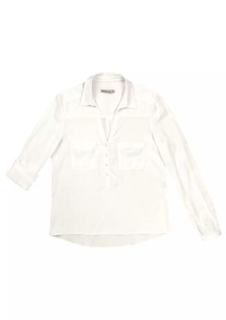 camisa feminina branca hering