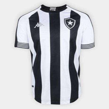 Camisa Botafogo I 20/21 s/n Torcedor Kappa Masculina Menor preço em Camisa Botafogo I 20/21 s/n Torcedor Kappa Masculina