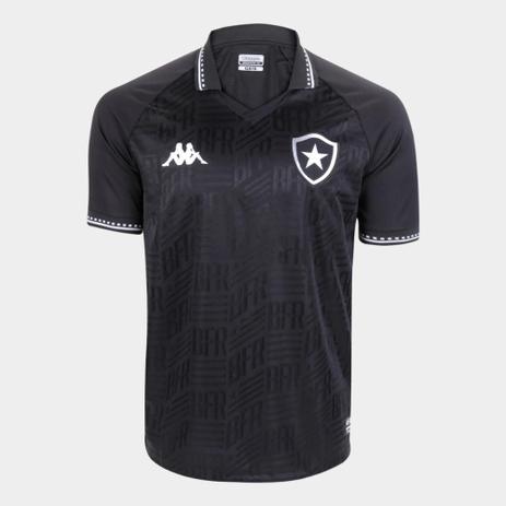 Camisa Botafogo II 21/22 s/n Torcedor Kappa Masculina Menor preço em Camisa Botafogo II 21/22 s/n Torcedor Kappa Masculina