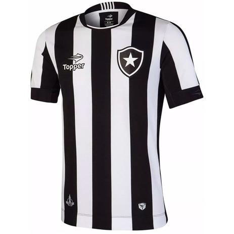 Camisa Botafogo Topper Oficial Home 4137480 Menor preço em Camisa Botafogo Topper Oficial Home 4137480