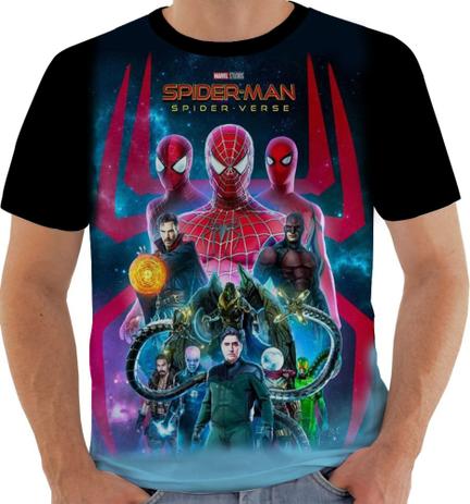 blusa do homem aranha masculina