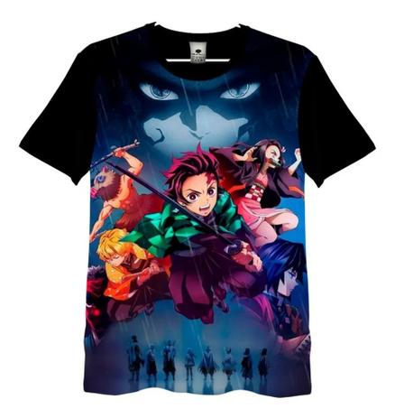 Camisa Camiseta Full 3d Mockup Demon Slayer Filme Anime - helpfull Menor preço em Camisa Camiseta Full 3d Mockup Demon Slayer Filme Anime - helpfull