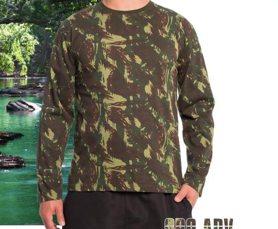 blusa camuflada militar