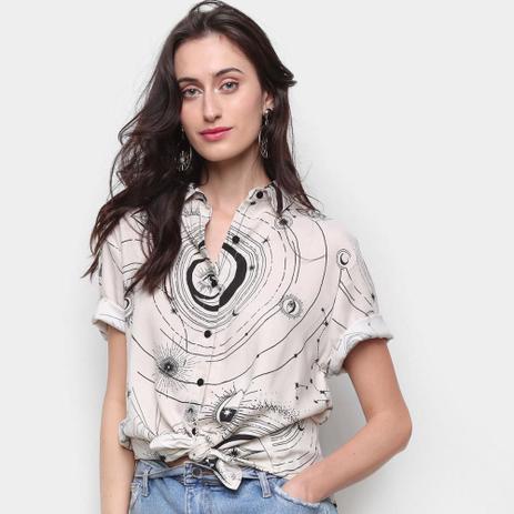 camisa cantão feminina