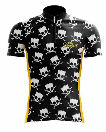 Camisa Ciclismo Bart Rock - Scape Menor preço em Camisa Ciclismo Bart Rock - Scape
