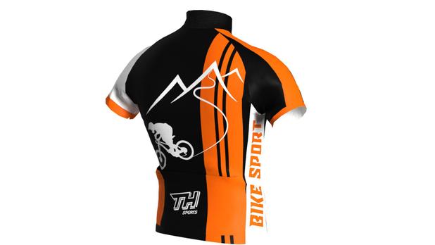 camisa bike infantil