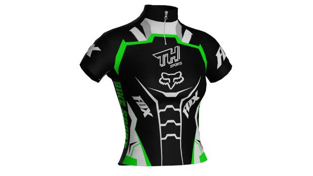 camisa bike infantil